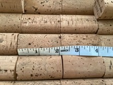 160 VINTAGE UNUSED CONNEX MADE IN SPAIN WINE BOTTLE CORKS 2&rdquo;x1&rdquo;, NATURAL CORK