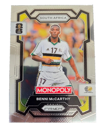 2026 Panini Prizm Monopoly FIFA World Cup Benni Mccarthy #80 South