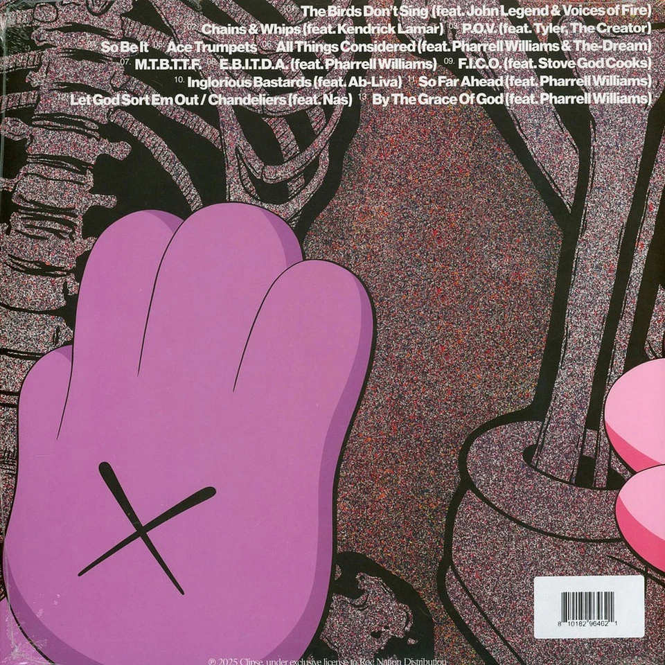Clipse - Let God Sort Em' Out Deluxe Black Vinyl Edition (2025 - US - Original) - Bild 2 von 2