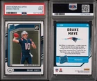 2024 DONRUSS OPTIC DRAKE MAYE RC # 229 PSA 9 MINT PATRIOTS