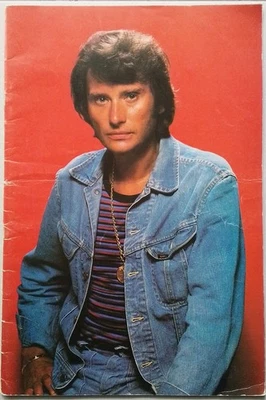 PROGRAMME JOHNNY HALLYDAY 1976 , AVEC POSTER  42,5 x 28,5 - Photo 1/4