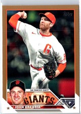 2023 Topps Update #US157 John Brebbia /2023 Gold