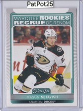 2021-22 O-Pee-Chee 626 Mason McTavish marquee rookies Anaheim Ducks