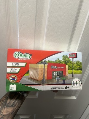 O'Reilly Auto Parts Store Brick Set 300+ Pcs Nova Brix Legos Building Set New