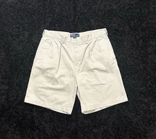 Polo Ralph Lauren Mens Tyler/Chino Shorts Pleated Biege/Light Khaki - Size 36