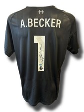 ALISSON BECKER SIGNED 2025/26 LIVERPOOL FC GOALKEEPER SHIRT (ACG CERT AG16593)