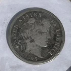1905-S BARBER silver U.S. dime. Solid VG 90% Silver