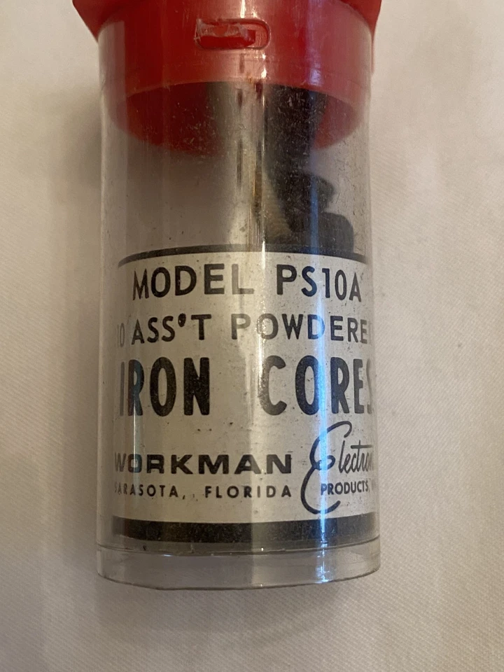 Núcleos de hierro electrónicos Workman de colección en polvo para reparación de radio/televisión Foto 4 de 4