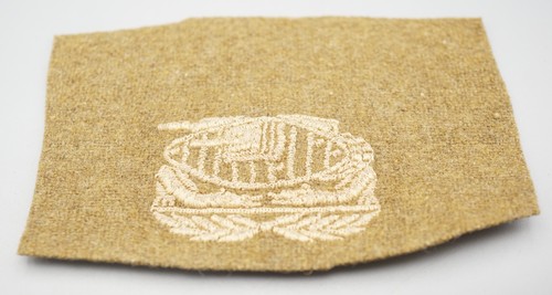 WWI General Patton Designed Army Tank Corps On Wool Patch VERY RARE WITH NO GLOW