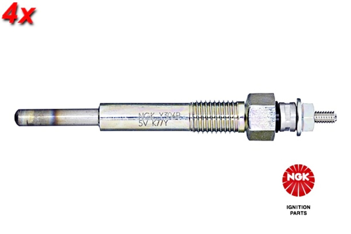 NGK 4x Glow Plug For OPEL Corsa A Cc 87-93 1214308