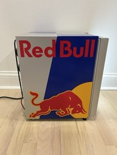 RED BULL Branded Cooler Small Countertop Mini Fridge