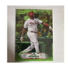 Topps 2025 Stadium Club Ryan Howard Green Foil #148 Philadelphia Phillies MLB