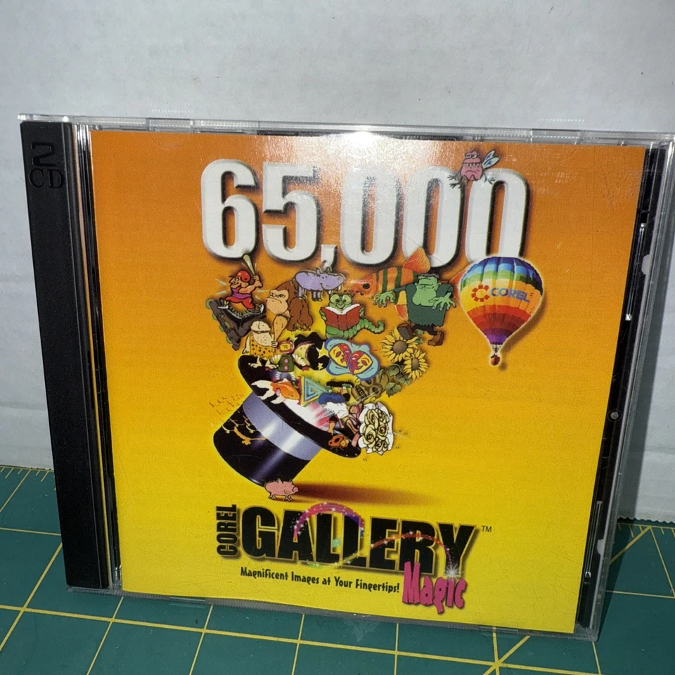 Corel Gallery Magic - 65,000 Clipart Images on 2 CDs - Image 2 of 4