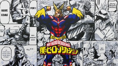 Anime boku no hero academia yagi Play Gaming Mat Desk Game Desk Playmat Mat