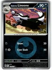Galarian Linoone (Energy Symbol Pattern) 131/217 Mega Evolution: Ascended Heroes Reverse Holo