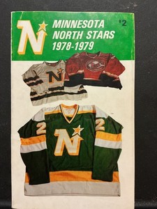 1978-79 MINNESOTA NORTH STARS MEDIA GUIDE WITH 30 AUTOGRAPHS