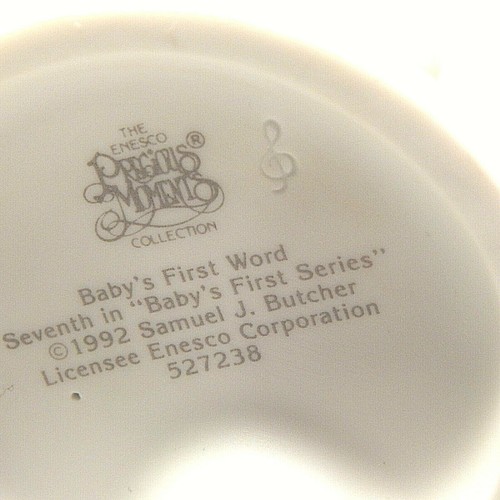 Precious Moments Baby's First Word Boy - Picture 9 of 9