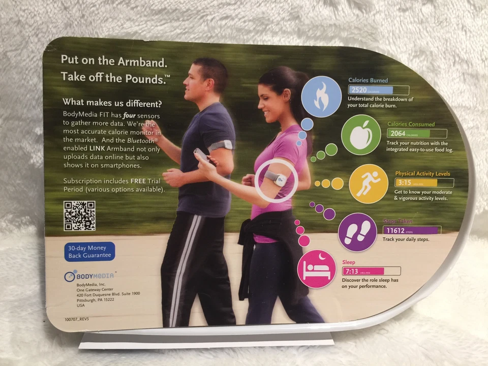 BodyMedia Fit Link Armband (100768) Wellness Monitor Foto 2 de 4