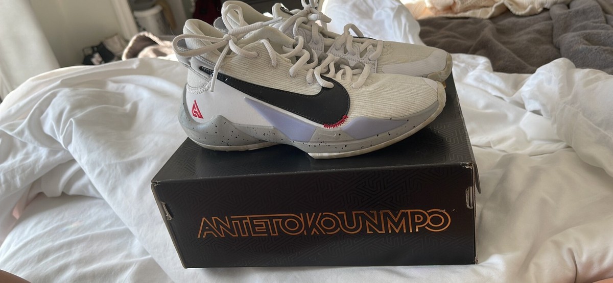 On Feet Review Zoom Freak Nike Zoom Freak (GS) Cement White, 4Y
