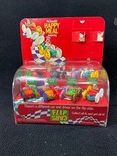 VINTAGE 1990 MCDONALD'S HAPPY MEAL DISPLAY TINY TOON ADVENTURES FLIP CARS