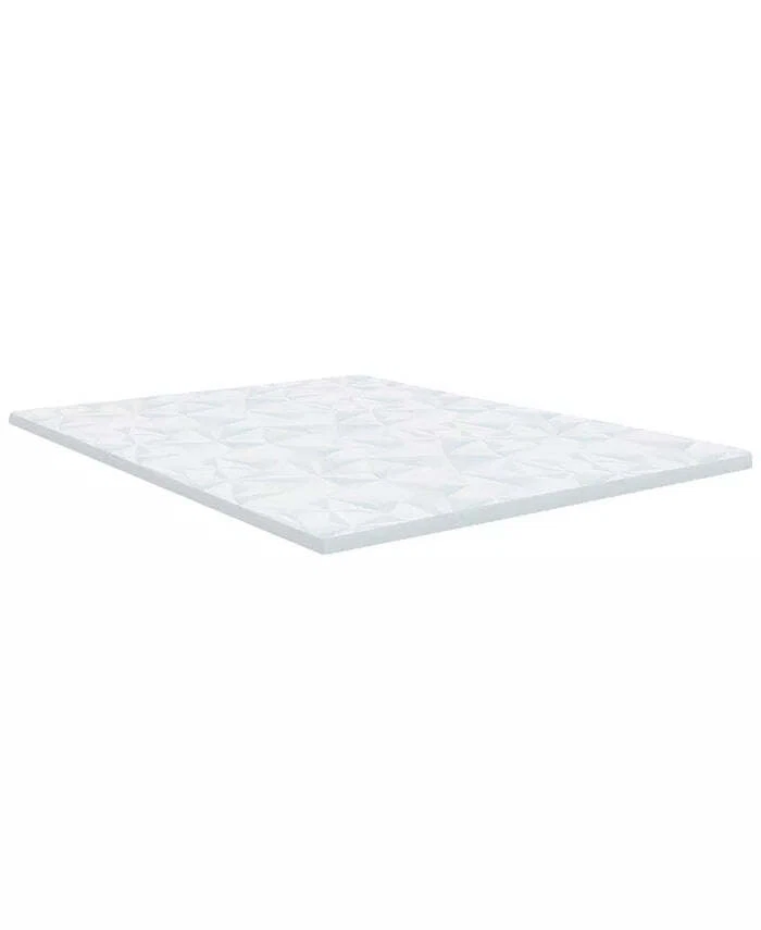 Colchón SERTA ARCTIC 2 pulgadas, 25x enfriamiento doble espuma viscoelástica, blanco Foto 3 de 4