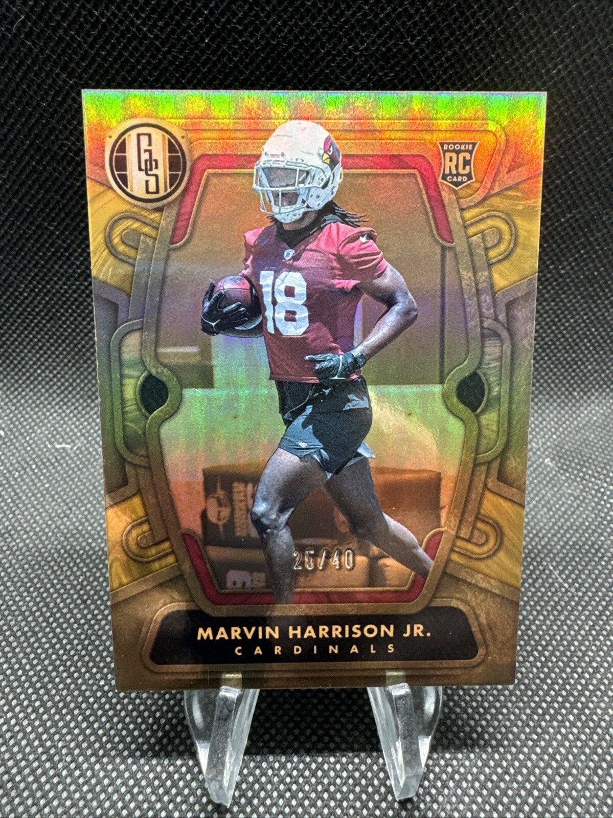 2024 Gold Standard Marvin Harrison Jr Citrine Rookie SSP 25/40
