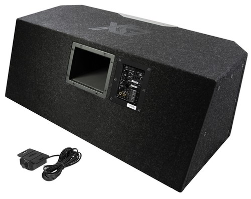 ESX DBX208BPA Dual 8" Bandpass Active enclosure 800w front or rear port - Picture 4 of 9
