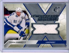 2020-21 SPx Extravagant Materials - Steven Stamkos JERSEY - Tampa Bay Lightning