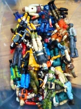 GI JOE Action Figure Lot OF 4 Vintage Hasbro 80's and 90's GI Joe Action Figures