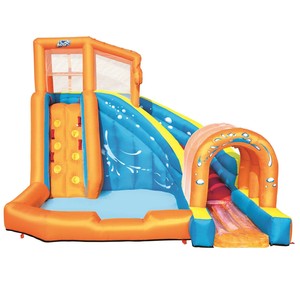 H2OGO! Hurricane Tunnel Blast Kids Inflatable Outdoor Play Water Park (Used) - Click1Get2 Deals&set=par&price_min=200&sale=mega Discount&set=par&discount=60 Or More&sale=mega Discount