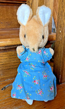 Vintage Beatrix Potter Plush Mouse Eden Toys 1972 11" Hunca Munca