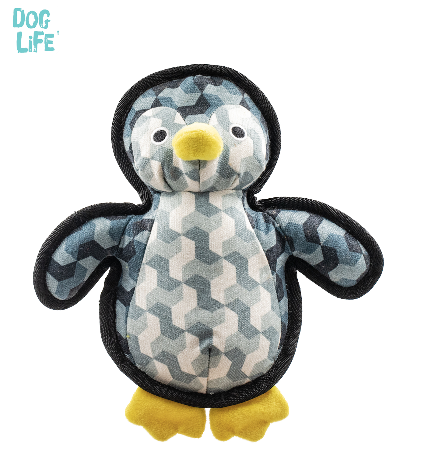 DOG LIFE FROSTY FRIENDS TUFF PAULINE PENGUIN FESTIVE DOG PUPPY TOUGH SOFT TOY