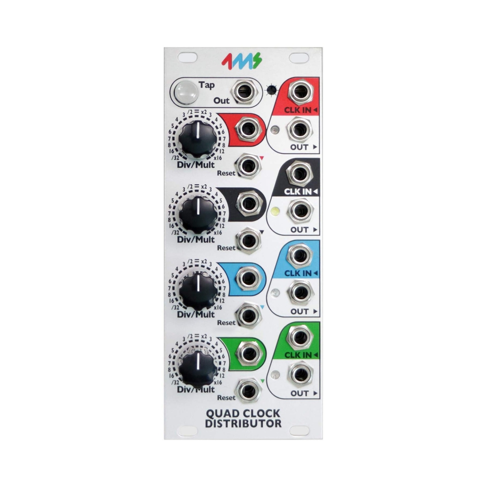 4MS QCD Quad Clock Distributor V2 Eurorack Synth Module