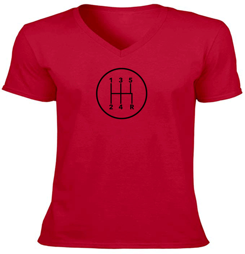 5 Speed Stick Unisex Tee Manual Transmission Shift Pattern T-Shirt Gift Shirts - Picture 18 of 19