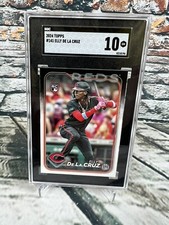Elly De La Cruz 2024 Topps Series 1 #141 RC SGC 10 GEM MINT Cincinnati Reds