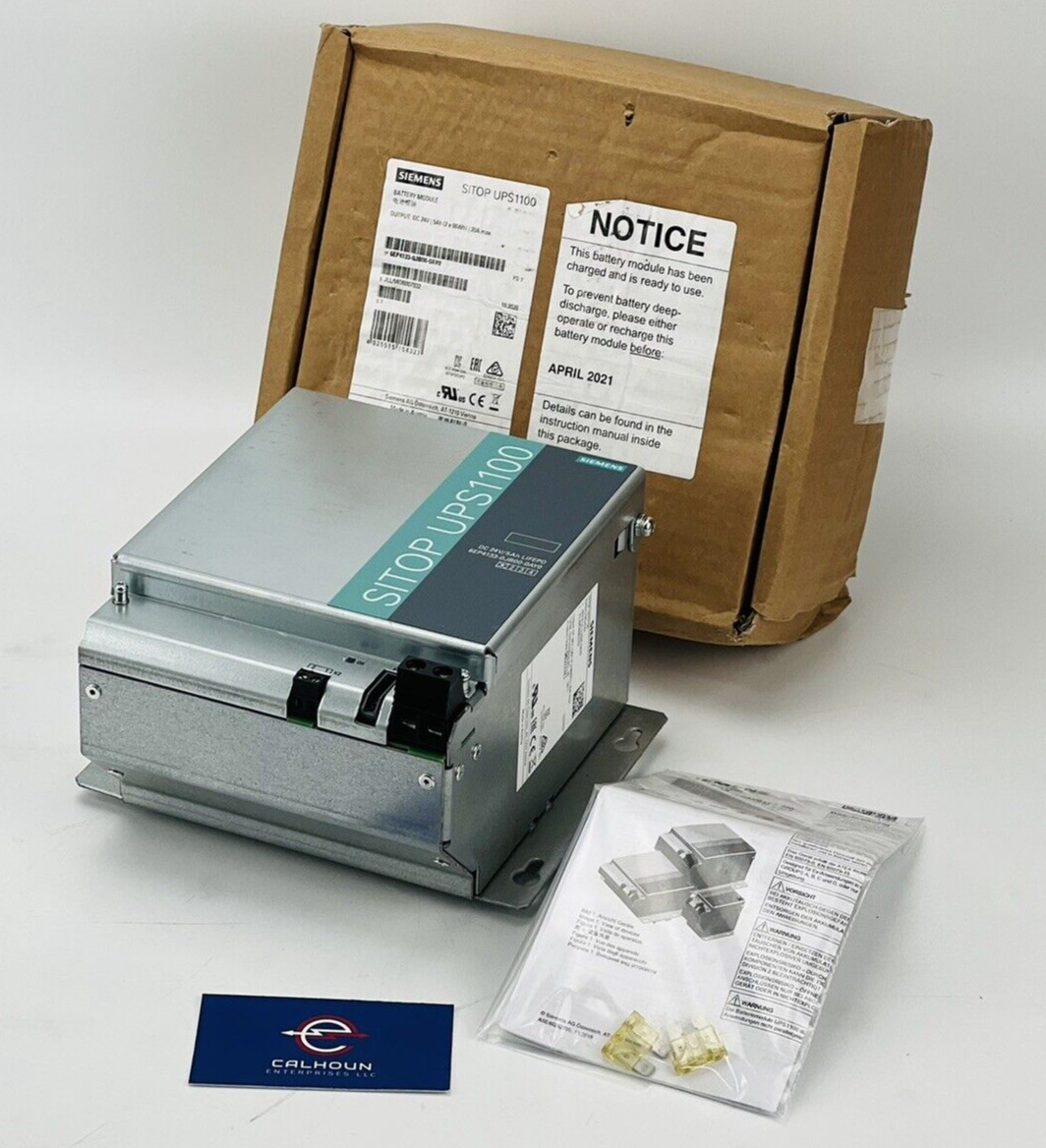 Siemens SITOP UPS1100 6EP4133-0JB00-0AY0 Battery module *PARTS ONLY*