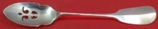 Smithsonian by Kirk-Stieff Sterling Silver Olive Spoon Pierced 6 1/8" Custom
