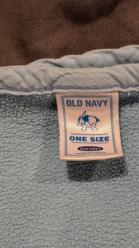 OLD NAVY Baby Boy FIRETRUCK Blue Blanket Security Lovey 32x34 Lightweight EUC - Picture 6 of 6