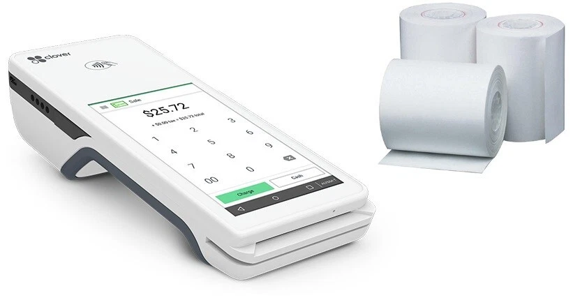 PAC SUPPLIES GLOBAL LTD Replacement Receipt Paper for Clover Flex 1/2/3 , 20 Rolls