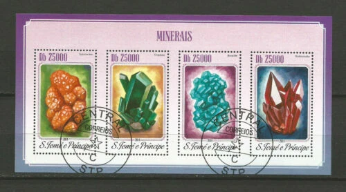 Timbres de São Tomé-et-Principe oblitérés
