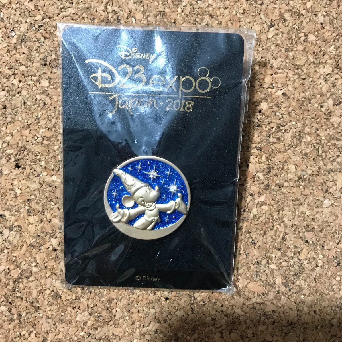 ディズニー　d23　expo　2018　ピンバッジ　ファンタジア　ミッキー Japan D23 Sorcerer Mickey Mouse Goldtone D23 Expo 2018 Pin
