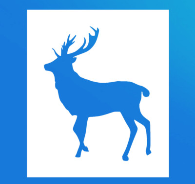 Elk Reusable Stencil (Many Sizes)