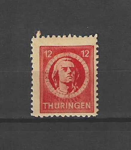 Sowjet. Besatzungszone "Thüringen 1945 Mi.Nr 97 AX bat mit Befund" Postfrisch - Bild 2 von 3