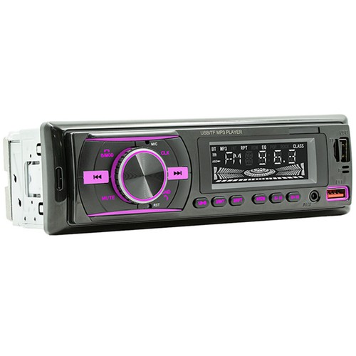 Car MP3 Player Stereo Radio Single 1Din Bluetooth Handsfree Receiver FM USB AUX - Picture 23 of 24