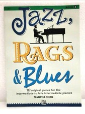 Jazz, Rags & Blues, Book 3 Original 10 Pieces for the Intermediate