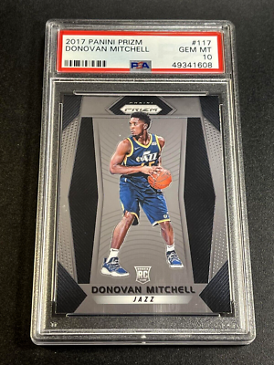 PSA10] Donovan Mitchell 2017 Panini Select ドノヴァン・ミッチェル