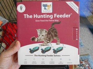 doc and phoebe's indoor hunting feeder