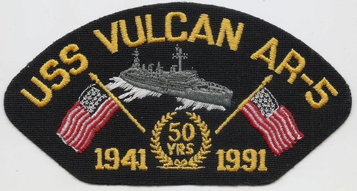 USN US Navy Personalizzato Ricamato Iron-On Cappello Patch USS America, - Foto 2 di 10