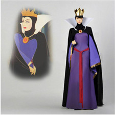 Snow White Evil Queen Costume Dress Outfit Halloween Cosplay Costume