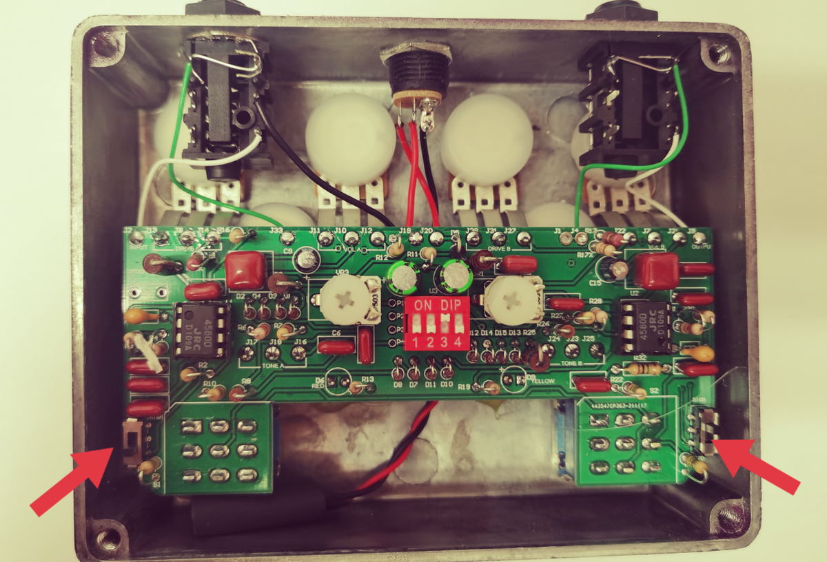 New 68 pedals King Of Clone Overdrive KOT King Of Tone New 68 pedals King Of Clone Overdrive KOT King Of Tone